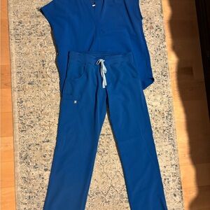 Figs Women's Vibrant Blue Jumpsuit